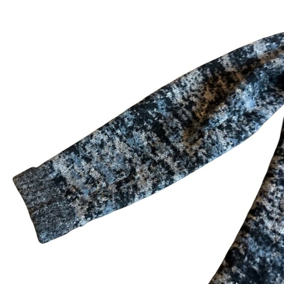 Athleta Westlake Button-Down Cardigan Sweater Marled Merino Wool Size Small - Picture 4 of 13